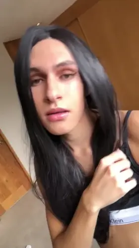 I went to my best friends house. I knew he was home but he didn’t answer the door. As I was leaving, I saw a girl I didn’t recognize in the window. Ooh is my friend getting lucky? I swapped into him and was shocked that he was the ‘girl’ I saw