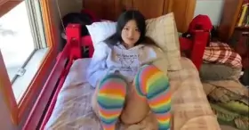 rainbow socks