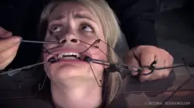 Winnie Rider gets her mouth stretched open wide