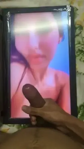 Thick cum on Canadian chick, Nora Fatehi.