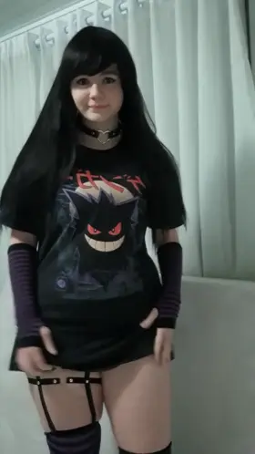 A little tease in my Gengar shirt