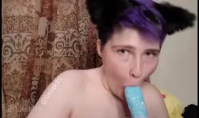 Can I suck your dick like this? 🥺