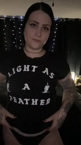 Little goth titty drop [OC]