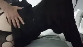 My goth wife loves it from behind