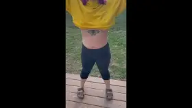 (OC) What do you guys think? Safe to wear this hoodie without a bra in public?