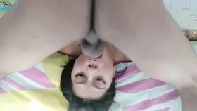 Just a rough throat fuck