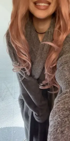 Sometimes I wear my robe to class with nothing underneath