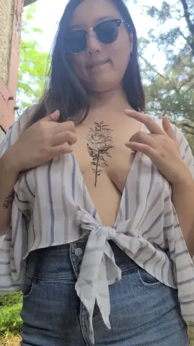 Would you let me suffocate you with my big tits