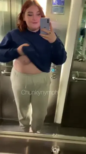 Elevator flashes are always fun!