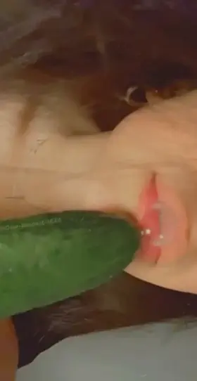 Who volunteers to replace the cucumber??