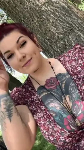 F] White Panties in the Backyard