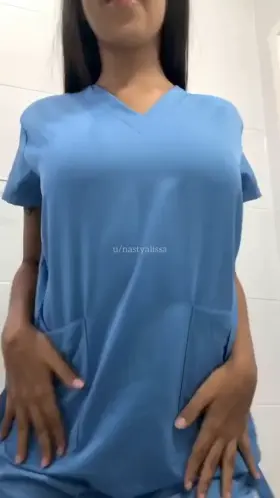 naughty nurse ready to exam you