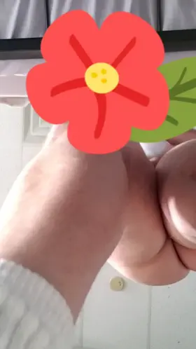 Breeding my toy with my thick uncut cock