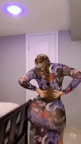 That busty ass jumping up and down like hell