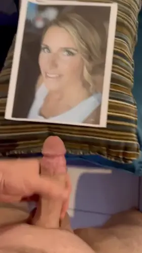 Ball draining cumload all over this blonde brides face