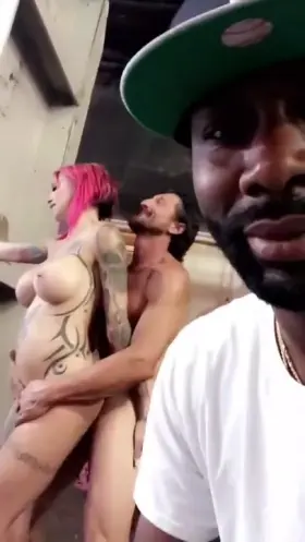 Anna Bell Peaks Standing Doggystyle