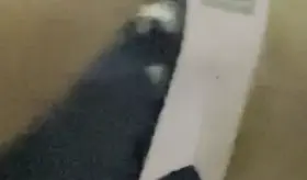 Bitch In Heat Shaking Tail With Tie Leash [F]