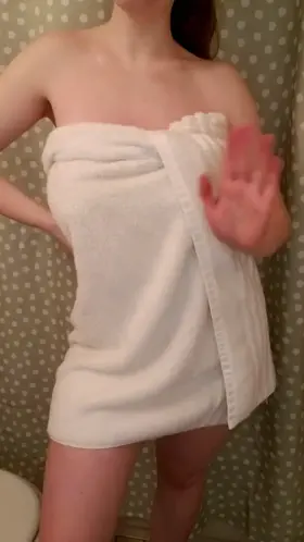 I like to oil up my titties after I shower, it makes me feel so scrumptious :) Stay moisturized my friends