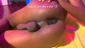 How To Cum Like A Slutty Bottom Bitch <3 (With Instructions~!)