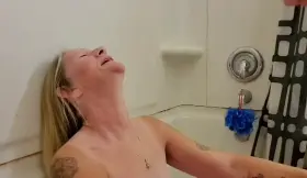 We found out tonight that our friend actually loves Daddy pissing on her! Listen to her cum as soon as he starts peeing! :-)