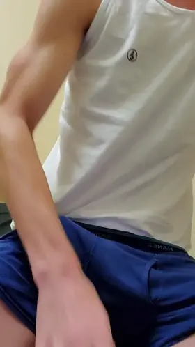 Young bull showing off