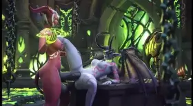 Draenei summoning a spell (Tektah)