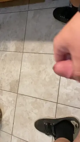 Making my small cock cum for you. 🥰