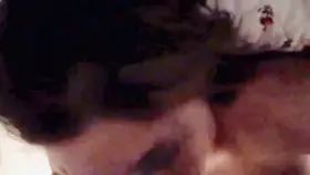 Deep throat and face fucking blowjob