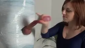 The way she laughs at the end...