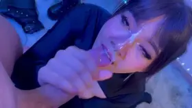 I made him cum so fast after a long day of work 😋