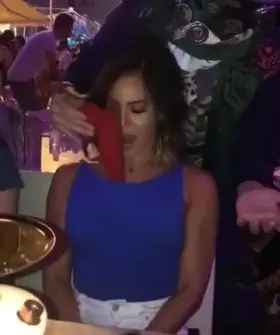 Charly gets a special surprise at a party