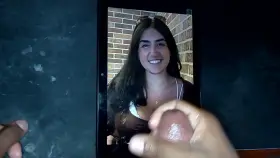 Breanna takes my mess! (Jerk & Cock Tributes on my Erome!) | 🍀