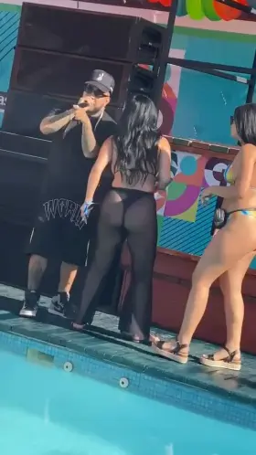 Party girls love flashing their tits