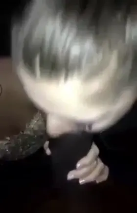 3 girls sucking their first BBC at a dance