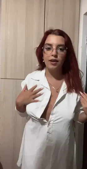 There is a line of men wanting to play with my large breasts