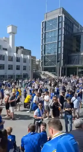 Roxi Keogh prior to the League Cup Final