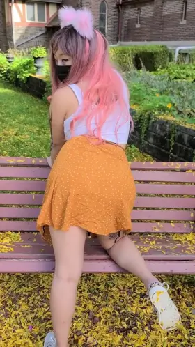 Bend me over this bench and we can 