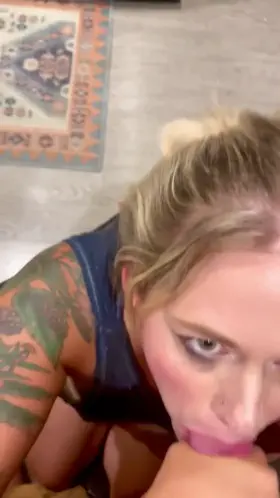 Painted her pretty face