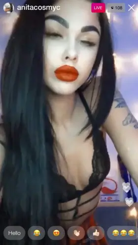 Insta caught - her petite body needs some attention 😇