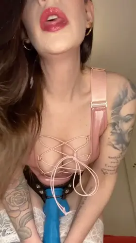 Spat on, locked, and dressed in pretty pink panties. Say thank you to Mommy for treating you so nicely.