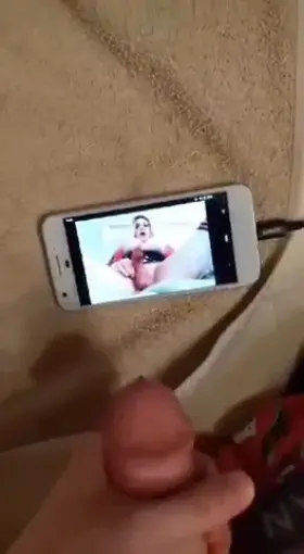 Cum tribute from a fan, send me more of your loads, bimbo lovers