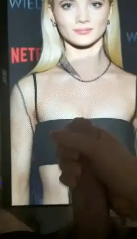 ——-NEW HERTSGIRLS SUB REDDIT ——— my bud jerkin his big hard cock 2 Freya Allan - and hot cum tribute - If u want 2 b fed celebs and porn and show off jerkin over them on a second screen - public or private sessions - add hertsgirls on k1k - second screen required