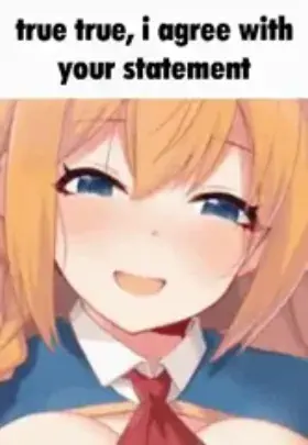 LF Color Source gif girl blond hair big breast smile