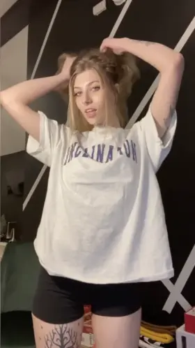 Fun thing about having most of my tattoos hidden under my clothes, I can make fun videos like this to show them all off ;) (watch til the end!!) [oc]