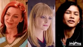 Kirsten Dunst (circa 2000) Emma Stone (circa 2010) and Zendaya (circa 2020). Rank these Spider-Man ladies 1-3