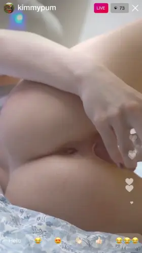 Insta LIVE How many more people would cum on her?👌