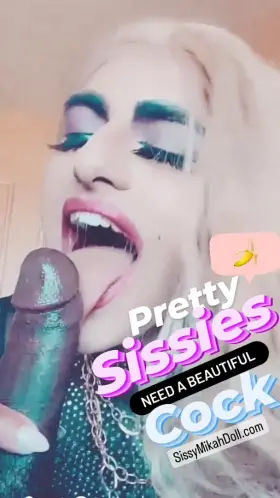 Pretty sissies need a beautiful cock