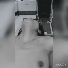 I love when he sprays my tummy and titties [OC]