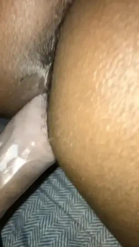 Massive Cock Opens Small Black Pussy