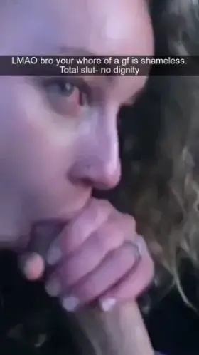 he bet your gf that she wouldnt blow him in public